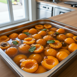 Abricots au sirop - Recette restauration collective