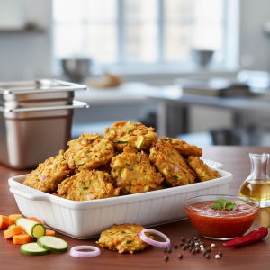 Accras de légumes - Recette restauration collective