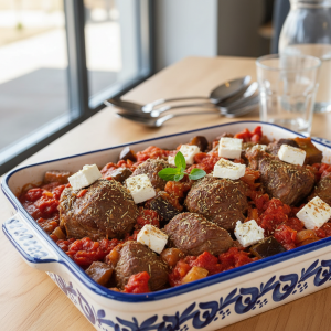 Agneau à la grecque - Recette restauration collective