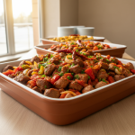 Agneau à la turque aux tomates - Recette restauration collective