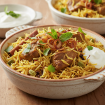 Agneau biryani - Recette restauration collective