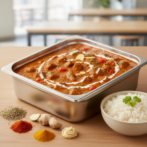 Agneau tikka masala - Recette restauration collective