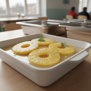 Ananas au sirop - Recette restauration collective