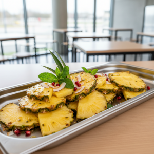 Ananas nature - Recette restauration collective