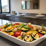 Courgettes sautées à l'ail et au basilic - Recette restauration collective