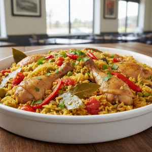 Arroz con pollo - Recette restauration collective