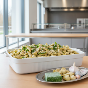 Artichauts à la romaine à la menthe - Recette restauration collective