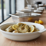Artichauts vapeur au citron - Recette restauration collective