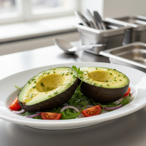 Avocat nature - Recette restauration collective