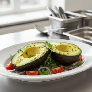Avocat nature - Recette restauration collective