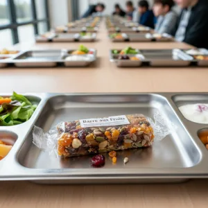 Barre aux fruits individuelle - Recette restauration collective