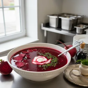 Barszcz czerwony - Recette restauration collective