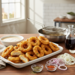 Beignets d'oignons - Recette restauration collective