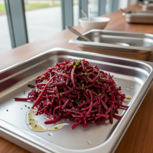 Betteraves crues râpées - Recette restauration collective