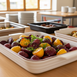 Betteraves rôties au four - Recette restauration collective
