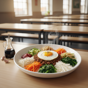 Bibimbap (Corée) - Recette restauration collective