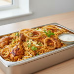 Biryani de poulet - Recette restauration collective