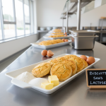Biscuits sans lactose - Recette restauration collective