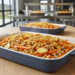 Blé aux carottes et gingembre - Recette restauration collective