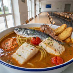 Bouillabaisse simplifiée - Recette restauration collective