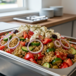 Boulgour à la grecque - Recette restauration collective