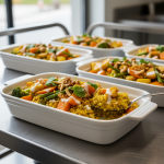 Boulgour curry légumes - Recette restauration collective