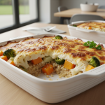 Boulgour gratin légumes d'hiver - Recette restauration collective