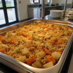 Boulgour pilaf légumes racines - Recette restauration collective