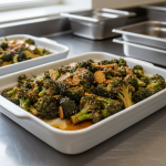 Brocolis sautés à la chinoise - Recette restauration collective