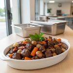 Bœuf bourguignon - Recette restauration collective