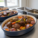 Bœuf braisé à la Guinness - Recette restauration collective