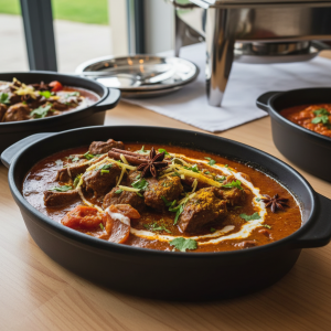 Bœuf braisé à l'indienne - Recette restauration collective