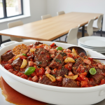 Bœuf braisé à l'italienne - Recette restauration collective