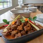 Bœuf rendang - Recette restauration collective