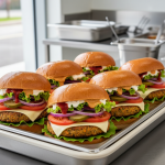Burgers végétariens - Recette restauration collective