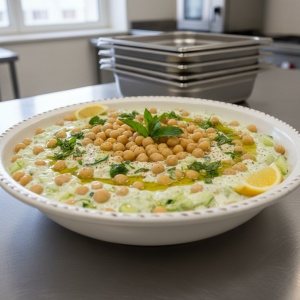 Cacik de pois chiches (Turquie) - Recette restauration collective