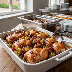 Cailles rôties au raisin - Recette restauration collective