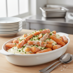 Carottes à la crème fraîche - Recette restauration collective