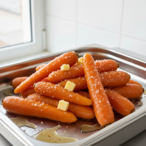 Carottes glacées au beurre - Recette restauration collective