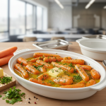 Carottes persillées au beurre - Recette restauration collective