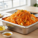Carottes râpées à la cannelle - Recette restauration collective