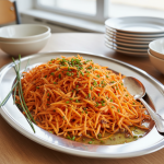 Carottes râpées à la ciboulette - Recette restauration collective