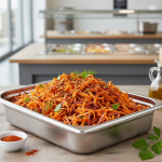 Carottes râpées au paprika - Recette restauration collective