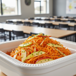 Carottes râpées aux pommes - Recette restauration collective