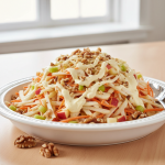 Carottes râpées Waldorf - Recette restauration collective