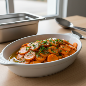 Carottes Vichy au beurre - Recette restauration collective