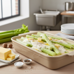Céleri-branche à la crème - Recette restauration collective