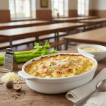 Céleri-branche au gratin - Recette restauration collective