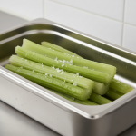 Céleri-branche vapeur nature - Recette restauration collective