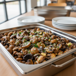 Champignons à la bordelaise - Recette restauration collective